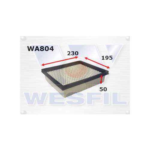 Air Filter to suit Ford Laser 1.6L 10/85-1990 