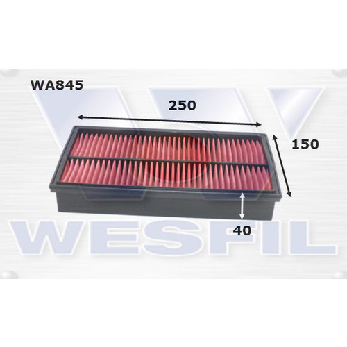 Air Filter to suit Ford Laser 1.8L 03/90-05/91 