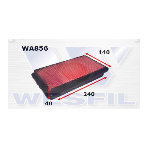 Air Filter to suit Honda Accord 2.2L 11/89-1993 