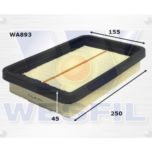 Air Filter to suit Holden Apollo 2.0L 08/89-1991 