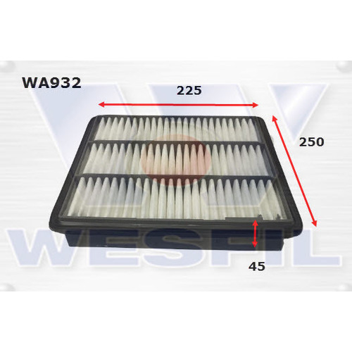 Air Filter to suit Mitsubishi Pajero 3.5L V6 09/95-06/00 