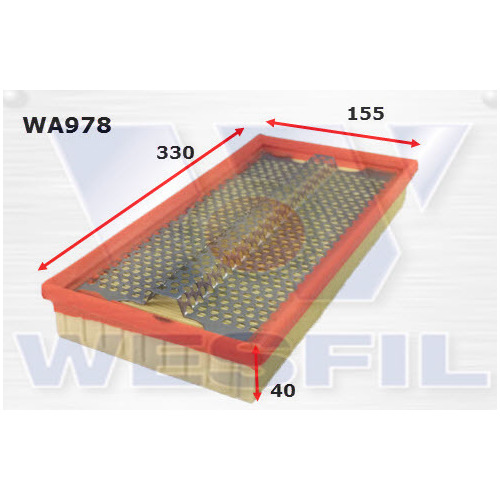 Air Filter to suit Mercedes 400SEL 4.2L V8 1991-1993 