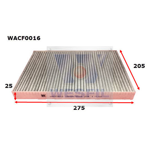 Cabin Filter to suit Seat Cordoba 2.0L 1995-1999 