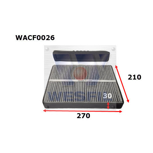 Cabin Filter to suit Ford Fairlane 4.0L 07/03-2007 