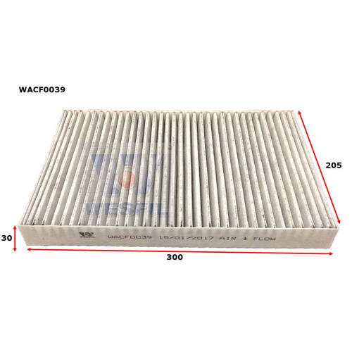 Cabin Filter to suit Audi A4 1.8L 08/01-08/09 