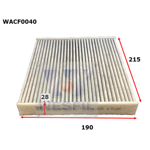 Cabin Filter to suit Lexus RX450H 3.5L V6 06/09-10/15 