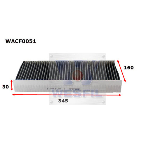 Cabin Filter to suit Ford Focus 1.8L 09/02-04/05 