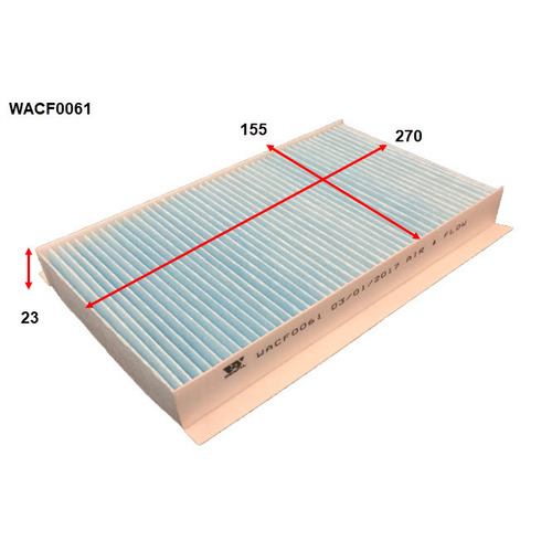 Cabin Filter to suit Range Rover Sport 3.0L TDV6 10/09-09/13 
