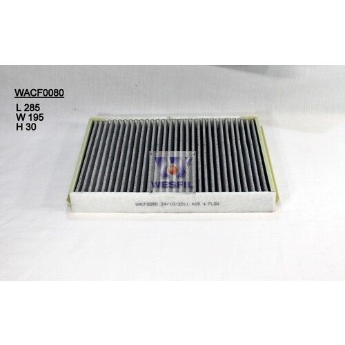 Cabin Filter to suit Volvo S60 1.6L T4 10/11-on 