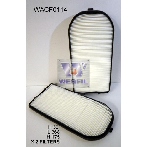 Cabin Filter to suit BMW L7 Saloon 5.4L V12 10/98-12/01 