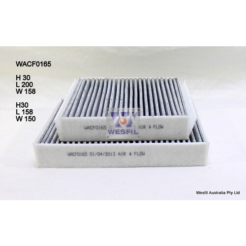 Cabin Filter to suit Peugeot 207 1.6L 02/07-on 