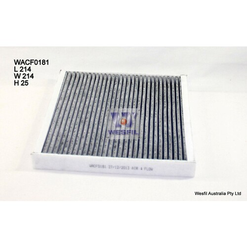 Cabin Filter to suit Smart ForTwo 1.0L 02/08-on 
