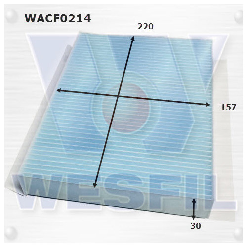 Cabin Filter to suit Jeep Renegade 1.4L 05/15-on 