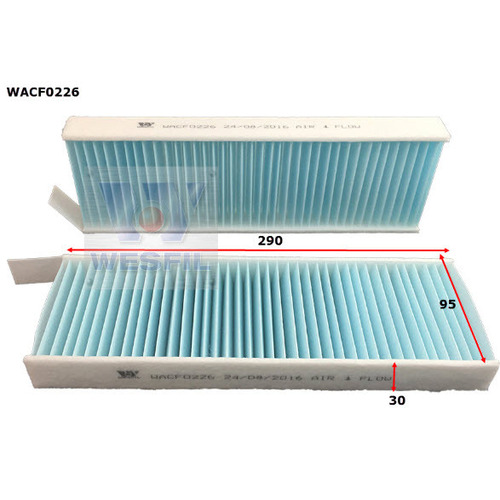 Cabin Filter to suit Peugeot Partner 1.6L Hdi 01/13-on 