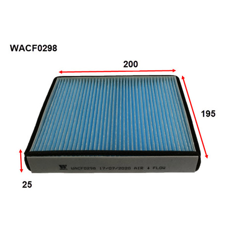 Cabin Pollen Air Filter suit MG MG3 1.5ltr 15S4U Petrol SZP1 2018-2025
