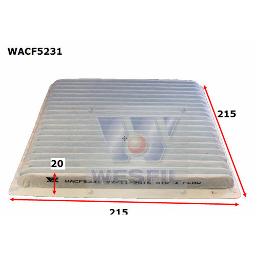 Cabin Filter to suit Toyota Avensis 2.4L 12/03-12/10 
