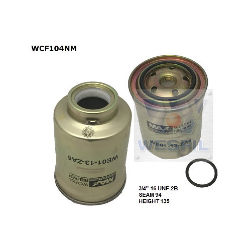 Fuel Filter to suit Mitsubishi Pajero 3.2L Di-D 10/06-on 