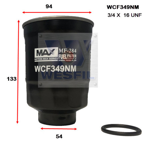 Nippon Max Fuel Filter suit Nissan D22 Navara 2.5ltr YD25 Diesel 2008-2015