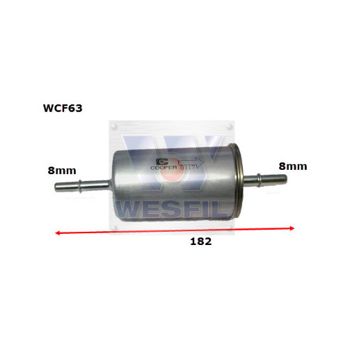 Fuel Filter to suit Ford Focus 2.0L 09/02-04/05 