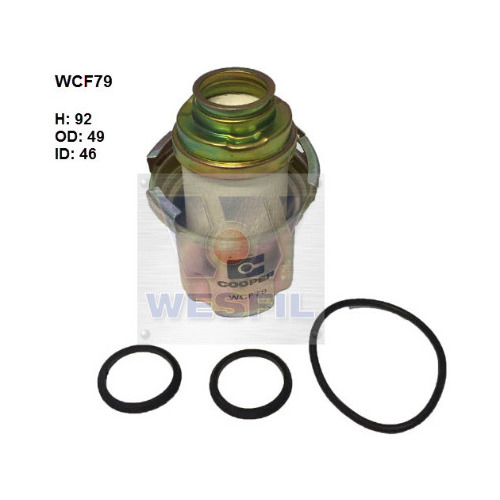 Fuel Filter to suit Subaru Outback 2.5L 10/98-08/03 
