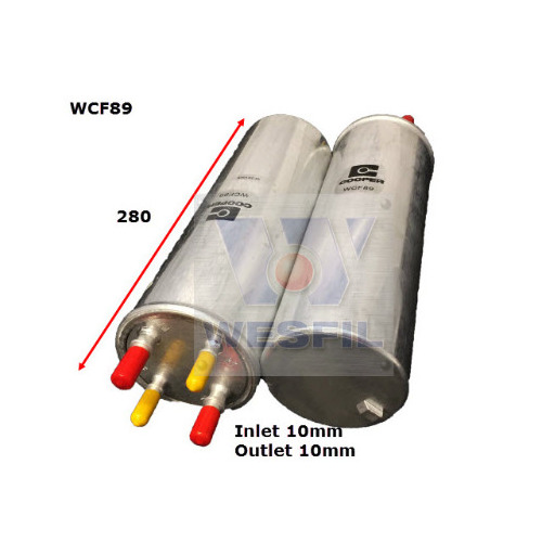 Fuel Filter to suit Volkswagen Caravelle 2.0L Tdi 03/10-on 