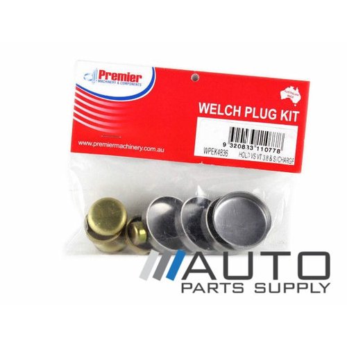 Holden VS VT Commodore Welch Plug Kit 3.8 V6 Ecotec & S/Charged Models