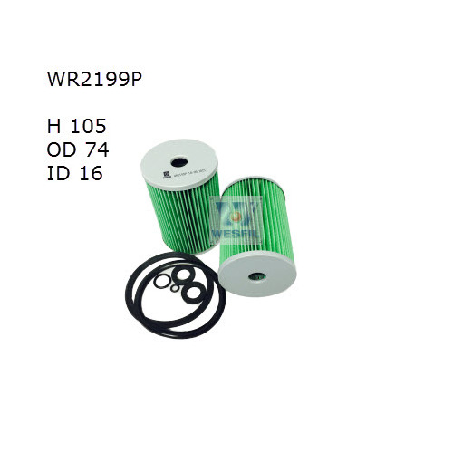 Fuel Filter to suit Hino FD17*K 6.4L D 1980-1986 