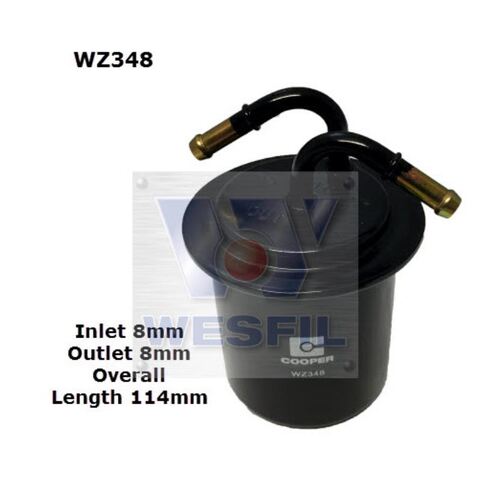 Fuel Filter to suit Subaru Liberty 2.0L 10/91-06/94 