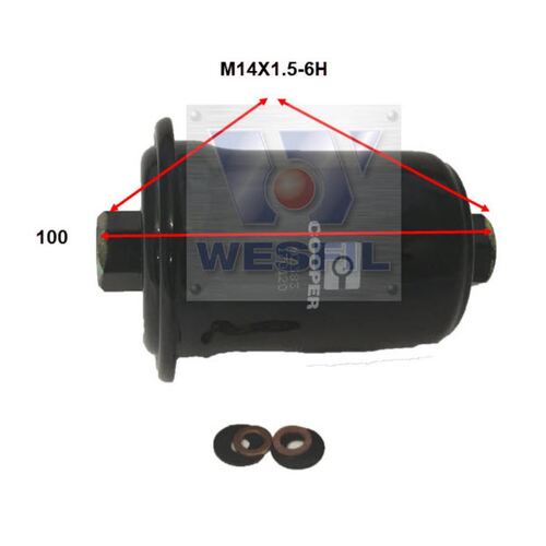 Fuel Filter to suit Hundai Sonata 2.5L V6 08/98-10/00 