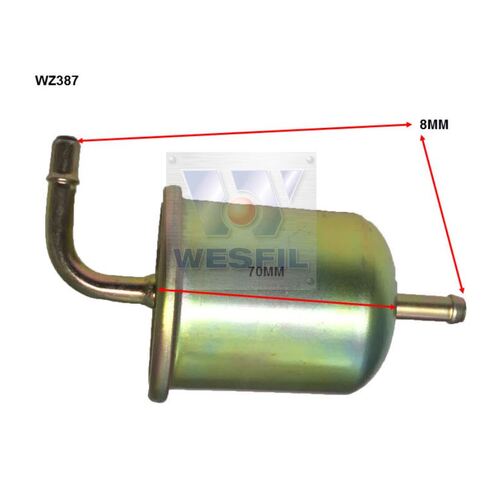 Fuel Filter to suit Nissan Bluebird 2.4L 10/93-12/97 