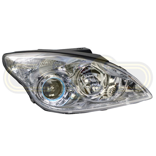 RH Drivers Side Headlight (Chrome) suit Hyundai FD I30 2009-2010