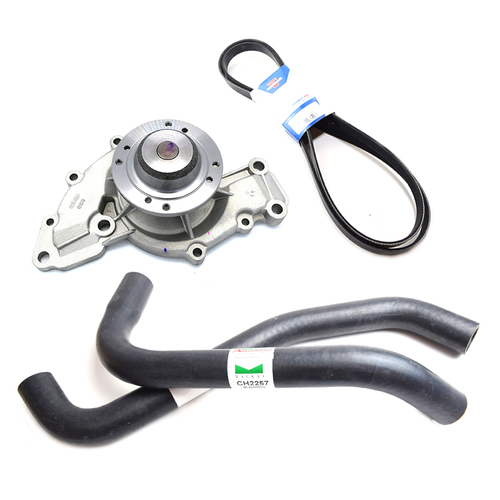 Holden VY Commodore V6 Water Pump Drive Belt Radiator Hoses 3.8 2002-2004