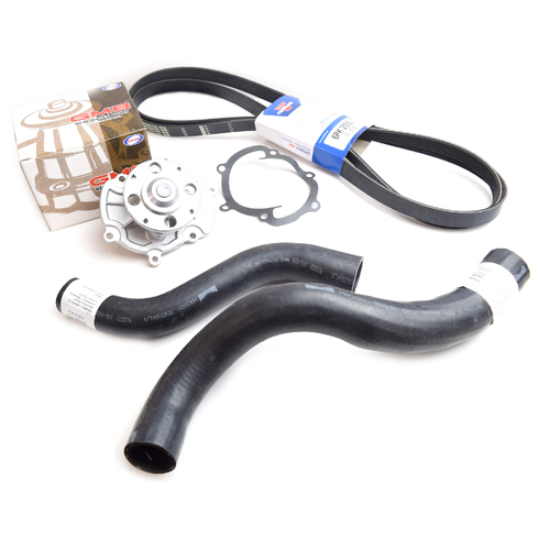 Holden VZ Commodore V6 Water Pump Drive Belt Radiator Hoses 3.6 2004-2008