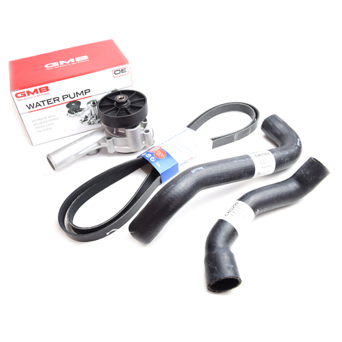 Ford BA Falcon Water Pump Drive Belt & Radiator Hoses 6cyl 4ltr 2002-2005
